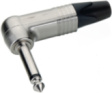 NP2RX Jack Plug, Right Angle, 6.35 mm 2 Poles