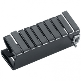 FK 240 SA-220 H, Радиатор: штампованный; U; черный; L: 38,1мм; W: 14,5мм; H: 16,75мм, Fischer Elektronik