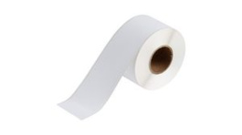 150031, Label Tape, Polyester, 57.2mm x 30.5m, White, Brady