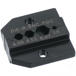 DIE-R-BNC-PG, Crimp insert for Neutrik-BNC, BNC, 5 mm / 6.47 mm, 1.6 mm, Neutrik