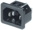 6110.4320 Flush-type device plug C16 Snap-in