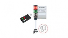 649.191.02, Wireless Controlled Signal Beacon with USB Connection 207-253 V, WERMA Signaltechnik
