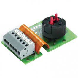 5.00.100.224/0000, E-Box contact module white, RAFI