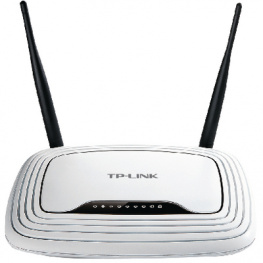 TL-WR841N, Router WLAN; LAN: RJ45 x4,WAN: RJ45; Порт I/O: WLAN; 300Мбит/с, TP-Link
