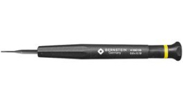 4-380-08, Slotted Screwdriver, Precision 0.8 x 17mm, Bernstein