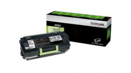 62D2H00, Toner Cartridge, 25000 Sheets, Black, Lexmark