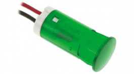 QS123XXG12, LED Indicator green 12 VDC, APEM
