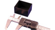 1596B104-10 Potting box, black, 50 x 40 x 30 mm, ABS