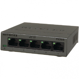 FS305-100PES, Switch 5x 10/100 - Desktop, NETGEAR