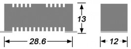 RWS10 R27 J, Precision resistor, SMD 0.27 Ohm 10 W +- 5 % SMD, Arcol