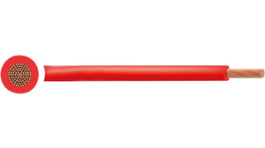 RND 475-00606 [100 м], Tri-Rated Wire, 1.00 mm\x1a, red Copper bare PVC, RND Cable