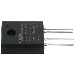 KSD205AC3, Solid state relay single phase 5...12 VDC 5 A AC1, COSMO