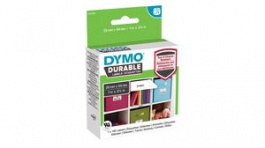 2112283, Label Roll, Polypropylene, 25 x 54mm, 160pcs, White, Dymo
