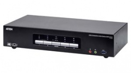 CS1964-AT-G, 4-Port USB 3.0 4K DisplayPort Dual Display KVMP Switch, Aten