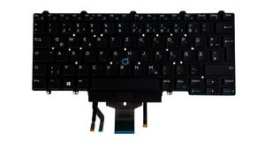 KB-4JPX1, Replacement Keyboard, DE (QWERTZ), 83 Keys, Backlit, Dual Point, Latitude E5450/E7450, Origin Storage Limit