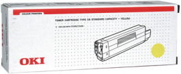 42804505, Toner Type C6 yellow, Oki