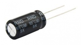 RND 150KSK250M1R0E11S, Radial Electrolytic Capacitor 1uF 20% 250VDC, RND Components