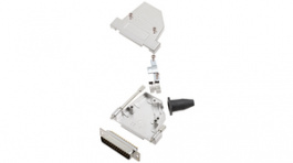 DTSL25-LJSRG-S-DBP-K, Вилка; D-Sub; PIN:25; "папа"; угловой 45°; пайка; на провод; черный, Encitech Connectors