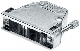 CTLM25UN4, D-Sub metallized hood Poles 25, Deltron swiss