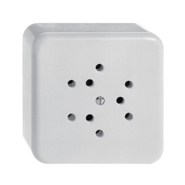 82303.X.61, Sockets for on-wall assembly 80 x 80 x 31 mm 250 VAC 10 A CH - white, Feller CH