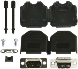 MHDPPK15-DB15P-K, D-Sub plug kit 15P, MH Connectors