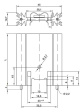 KL-196/63,5/SW/I/OL Радиатор: штампованный; ребристый; черный; L: 63,5мм; W: 45мм