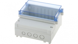 RND 455-00077, PCB Enclosure DIN rail 185 x 213 x 104.5 mm, RND Components
