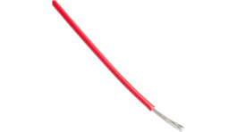 3048 RD005 [30 м], Stranded wire, 0.08 mm\x1a, red Stranded tin-plated copper wire PVC, Alpha Wire