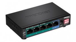 TPE-LG50, PoE Switch, Unmanaged, 1Gbps, 32W, RJ45 Ports 5, PoE Ports 4, Trendnet