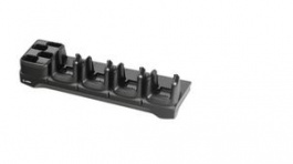 CRD-MC33-4SC4BC-01, 4-Slot Charging Cradle with Spare Battery Charger, Black, Suitable for MC3300, Zebra