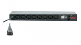 AP7920B, Power Distribution Unit 8x IEC 60320 C13 Socket - IEC 60320 C14 Plug, APC