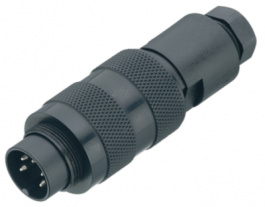 09 0495 70 24, Cable plug Poles 24 1 A 60 VAC/VDC, Binder