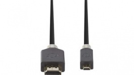 CVBP34700AT20, HDMI - HDMI Micro Cable HDMI Plug - HDMI Micro Plug 2m, Nedis (HQ)