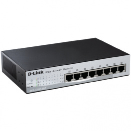 DES-1210-08P, Switch 8x 10/100 PoE - Desktop, D-Link