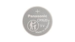 CR-1620EL/1B, Button Cell Battery, Lithium, CR1620, 3V, 70mAh, Panasonic