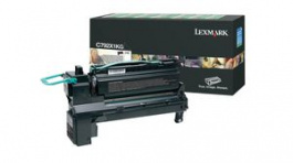 C792X1KG, Toner Cartridge, 20000 Sheets, Black, Lexmark