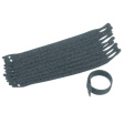 E5-3-330-B100 [100 шт] Hook-and-loop cable ties black 200 mm x13 mm PU=100 ST