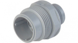 N6RAM3, Circular Connector, Male, 6+PE, straight, M26 x 1.5 / PG11, Hirschmann