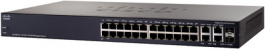 SRW224G4-K9-EU, SwitchSF300-24 24x 10/100, 4x 1000 2x SFP 19", Cisco Systems