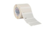 TAG9TD3-1209-WHCL-1209-CL/WH [2500 шт] Self-Laminating Labels, Thermal Transfer, Vinyl, 25.4 x 19.1mm, 2500pcs, Transparent / White