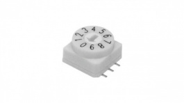 SMR 60010, Кодирующий переключатель; Пол: 10; SMD; 80мОм; Шаг: 2,54мм; 6,87Н, Knitter-switch