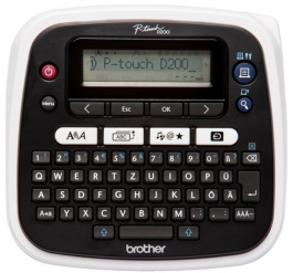 PT-D200 BLACK/WHITE, P-touch labelprinter, Brother
