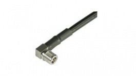 16 QMA-W50-4-5/133 NE, RF Connector, QMA, Brass, Plug, Right Angle, 50Ohm, Solder Terminal, Crimp Terminal, Huber+Suhner
