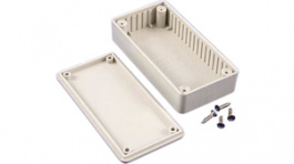 1591ASGY, Корпус: универсальный; Х:50мм; Y:100мм; Z:25мм; 1591S; ABS; серый, Hammond