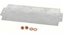 1590ZGRP083PL, Монтажная панель; сталь; W:63мм; L:148,5мм; Серия:1590ZGRP, Hammond