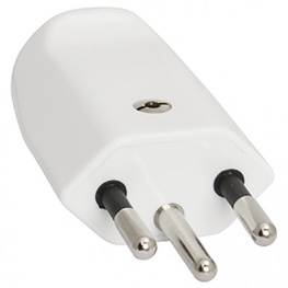 88003.TH.61, Mains Plug White Type 12, Feller CH