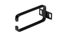 CMHOOK1UN, 19" Server Rack Cable Management, D-Ring Hook, 1U, Steel, Black, StarTech.com