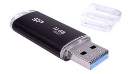 SP032GBUF3B02V1K, USB Stick Blaze B02 32GB Black, Silicon Power