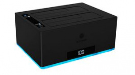 IB-127CL-U3, Docking and Cloning Station, USB-B, 2.5 "/3.5 ", SATA/SATA II/SATA III, ICY BOX