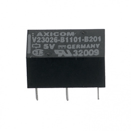 3-1393774-5, V23026-B1102-B201 Signal Relay 12 VDC 1500 Ohm 96 mW THD, Axicom / TE